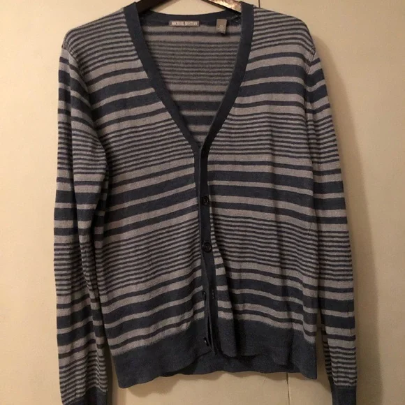 Michael Bastian Linen Cardigan - Picture 2 of 8